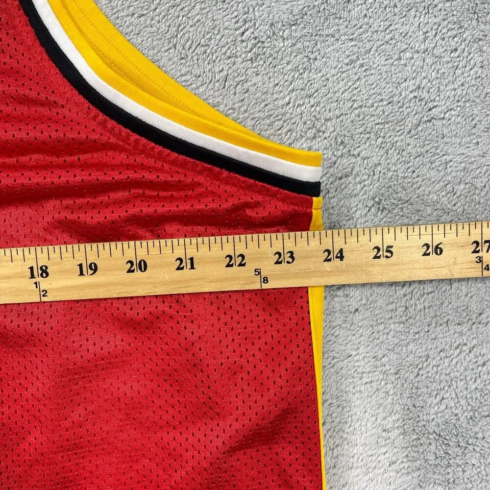 Vintage Gordon's Gin Philippine Basketball Association #6 Will DHA Jersey Red